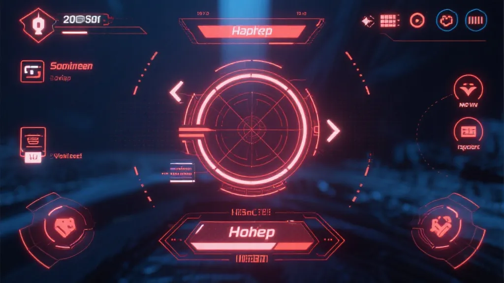 游戏界面与HUD结构示意图